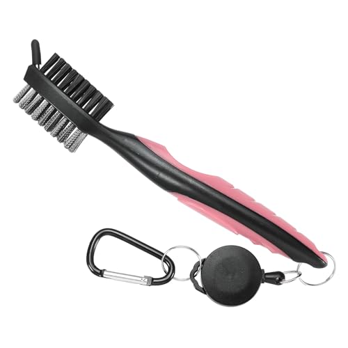 PATIKIL Golf Club Brush,Extension Cord Golf Club Groove Cleaner with Retractable Cleaning Nails and Ergonomic Grip