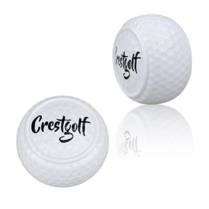 Youngy Flat Shaped Golf Ball Putting Training Aid Portable Golf Practice Ball Lightweight Golf Training Balls Accessories