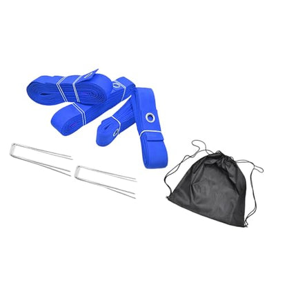 Beach Volleyball Courts Boundaries Line Kits Webbing Marker Beach Line Borderline Easy to Use Volleyball Webbing Marker - color: Blue