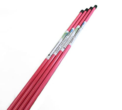 Golf Alignment Sticks - 48" Pink Alignment Sticks Training Aid for Aiming and Putting