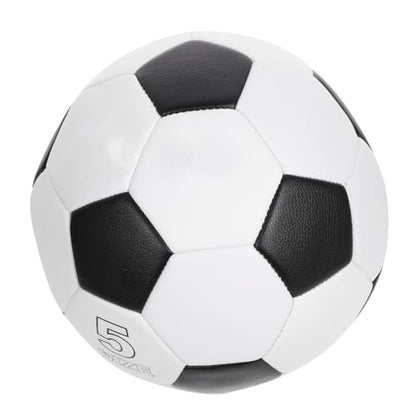 TOYANDONA Size 5 Pu Soccer Ball for Training and Outdoor Play, Machine-Stitched Football for Youth, Sturdy Football Ball Suitable for Team Soccer Practice and Games