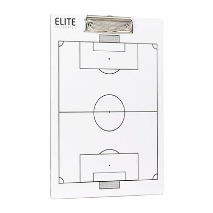 Soccer White Dry Erase Coaches Clipboard | Double-Side Soccer Coaching Whiteboard with Marker