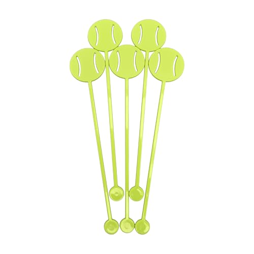 Tennis Stirrer Sticks (5-Pack) - color: Tennis