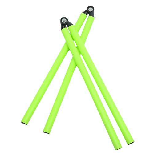 UPKOCH 2Pcs Folding Soccer Training Poles Reusable Agility Rods for Outdoor Basketball and Football Drills Durable and Design for Speed Development