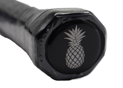 Pickleball Paddle – Edgeless 3K Carbon Fiber Face, 16MM Honeycomb Core, Lightweight 8oz – Elongated Shape for Spin & Control – Pineapple Pickleball