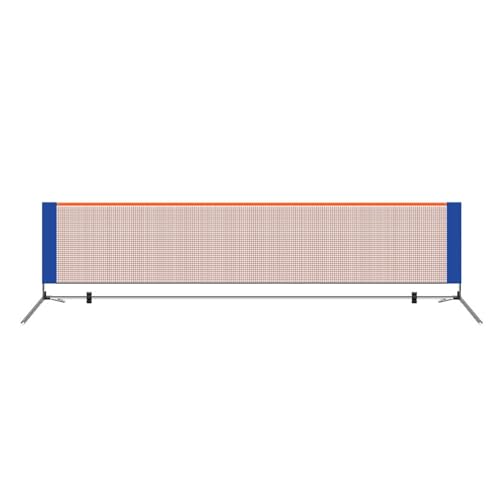 Pickleball Net Portable Pickleball Net System Foldable Steel Tubes with Carry Bag Simple Setup Material Suitable for Backyards Garages School - size: 4.2m