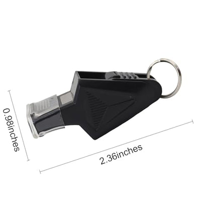 Sports Whistle Set Coach Training Referee Whistle with Lanyard Wrist Strap Storage Case Portable Outdoor Whistle Set