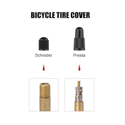 NQEUEPN 19pcs Bicycle Valve Adapter Set for Presta Schrader, Brass Bike Tire Valve Adapter Includes Ball Pump Needles Inflatable Needles Air Pump Needles Caps for Sports Balls Bikes Inflatable Device