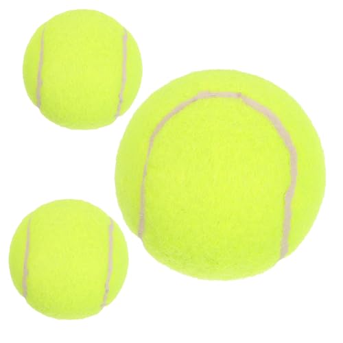 3Pcs Portable Tennis Training Balls for Beginner Self Training Outdoor Practice Suitable for Adults
