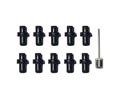 ICE Club Shop Soccer Ball Valve Replacement Sport Ball Inflation Valve Kit(10 Pieces), Basketball Valve Replacement Valves,Volleyball,for Basketball, Football,Sports Ball Leak Repair Kit