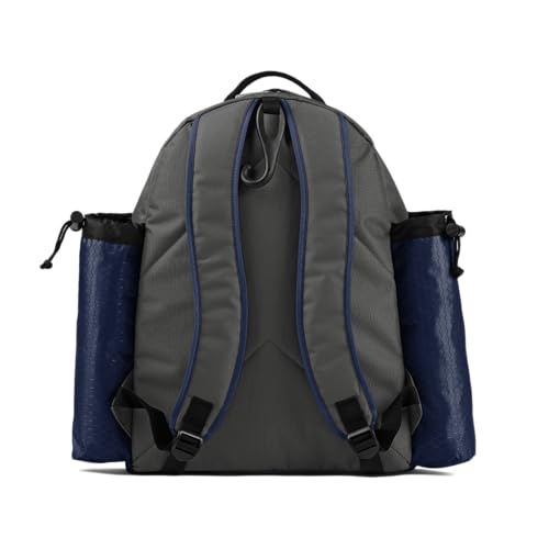 Boombah Tyro Baseball/Softball Bat Backpack - 20" x 15" x 10" - Holds 2 Bats up to Barrel Size of 2-5/8" - color: Charcoal/Navy_C23