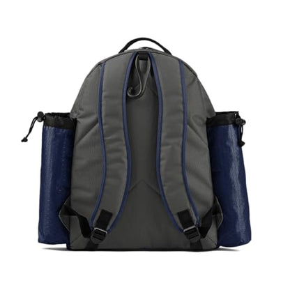 Boombah Tyro Baseball/Softball Bat Backpack - 20" x 15" x 10" - Holds 2 Bats up to Barrel Size of 2-5/8" - color: Charcoal/Navy_C23
