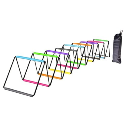 Yiju Agility Ladder Jumping Obstacles, Foldable for Kids Adults Soccer Speed Ladder Agility Training Equipment for Foot Exercise