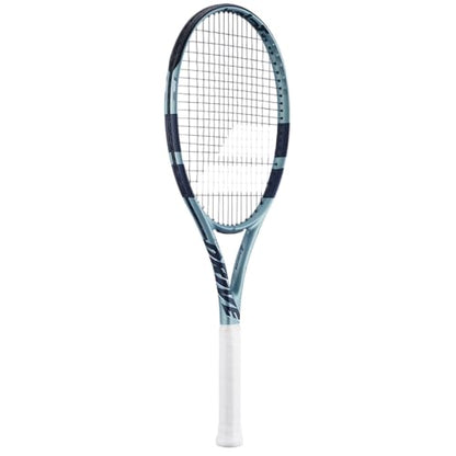 Babolat Evo Drive 2nd Gen Tennis Racquet Strung with 16g Syn Gut at Mid-Range Tension - color: Black String, size: 4 1/4" Grip