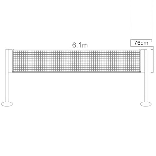 Badminton .1M ×0.76M for Backyard Games Outdoor Indoor Competition