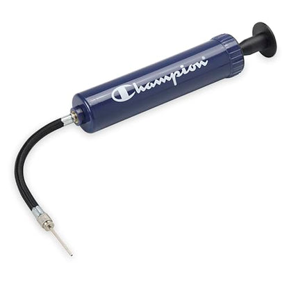 Champion Replacement Ball Pump with Metal Inflation Replacement Needles for Sports Balls with Compact Case, Compatible with Most Pumps for Basketball, Soccer, Football, Volleyball & Yoga Balls
