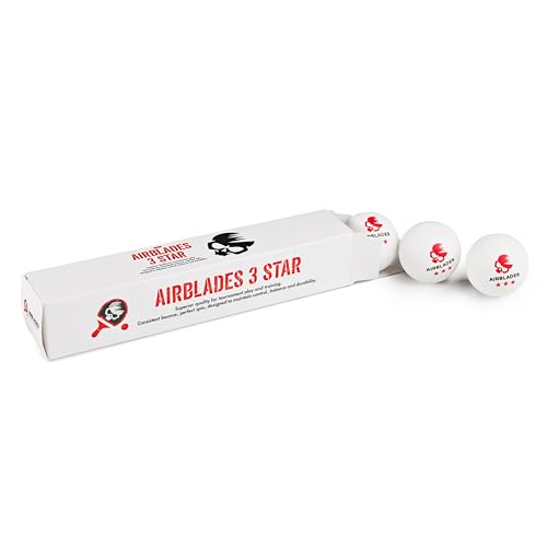 3 Star Ping Pong Balls | High Performance, Table Tennis Balls for Tournament Play & Training | Advanced ABS Plastic | Regulation Standard Ping Pong Balls - style: 5 Pack