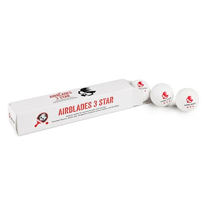 3 Star Ping Pong Balls | High Performance, Table Tennis Balls for Tournament Play & Training | Advanced ABS Plastic | Regulation Standard Ping Pong Balls - style: 5 Pack