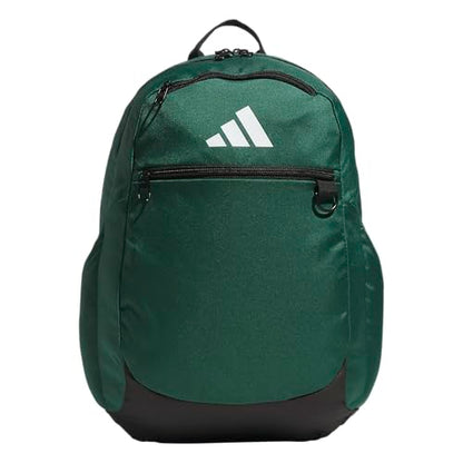 adidas Striker 3 Team Sports Backpack – Daypack for Sports Gym Travel, 36L - color: Dark Green