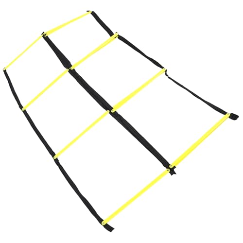 Totority Foldable Agility Ladder for Football and Soccer Training Multifunctional Speed Ladder with Sturdy Rungs for Agility and Footwork Drills in Sports Fitness