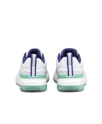Wilson Pickle Pro - color: White/Bay/Skipper Blue, size: 8