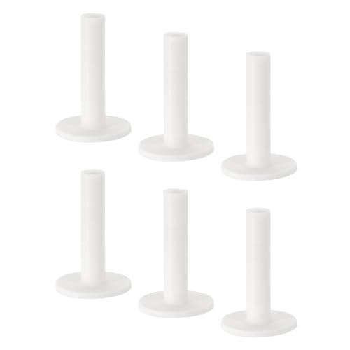 PATIKIL Rubber Golf Tee, Tall Training Driving Range Tee Stable Ball Holder for Outdoor Indoor Hitting Mats - color: White, size: 3.5 Inch