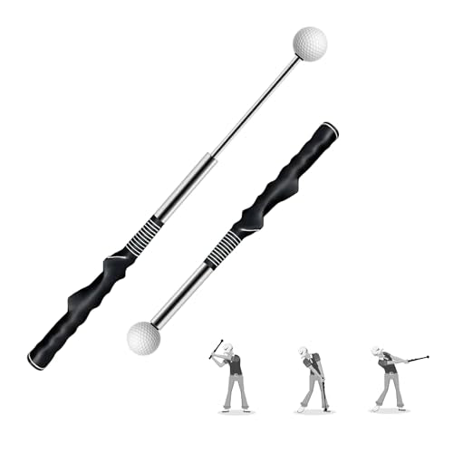 Joyniper Golf Training Wrist Trainer Golf Swing Practice Stick - Strength and Rhythm Training for Improved Shot Swing Control