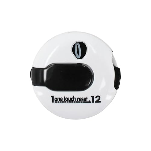 Golf Stroke Counter 7 Pcs Golf Score Counter Easy Reset Up to 12 Strokes Stroke Putt Training Accessories Aids Drop Ship - color: White