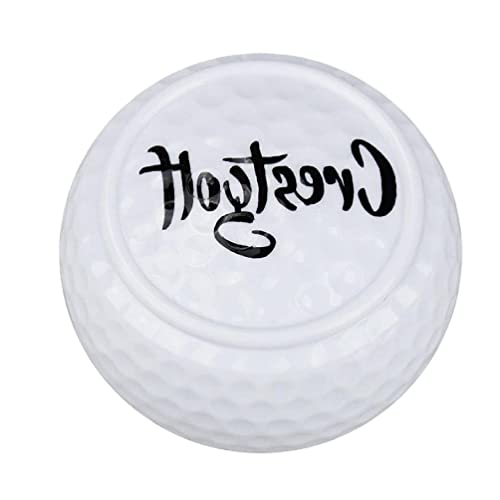 Youngy Flat Shaped Golf Ball Putting Training Aid Portable Golf Practice Ball Lightweight Golf Training Balls Accessories