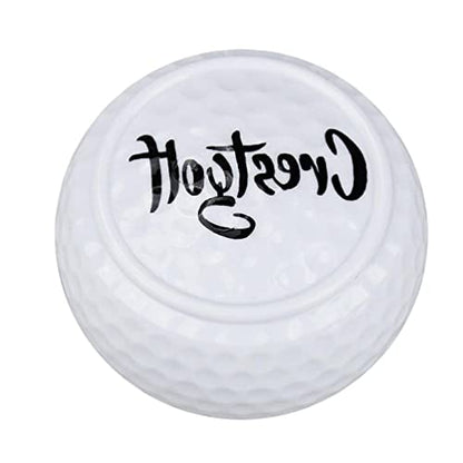 Youngy Flat Shaped Golf Ball Putting Training Aid Portable Golf Practice Ball Lightweight Golf Training Balls Accessories