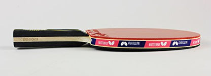 Butterfly RDJ S6 Shakehand Table Tennis Racket | RDJ Series | Offers An Ideal Balance Of Speed, Spin And Control | Recommended For Beginning Level Players