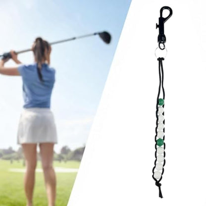 Menolana Golf Stroke Counter Bead Golf Score Keeper Accessories Clip with Lightweight Construction and Simple Scoring Suitable for Golfer Referee Men