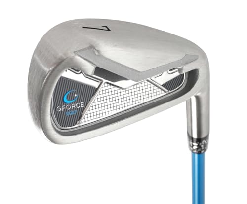 GForce Swing Trainer 7 Iron (NXT-GEN) Named Golf Monthly Editor’s Choice, Super Flexible Shaft Golf Training Aid, Tempo, Rhythm, Transition, Timing + USGA & R&A Conforming