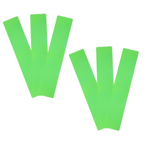 Sosoport 6Pcs Marker Kit Durable Court Line Markers for Tennis Soccer and More Weatherproof Boundary Markers for Outdoor Training and Sports Activities