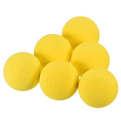 PATIKIL Golf Foam Ball, Sponge Exercise Flight Swing Practice for Indoor Training - color: Yellow
