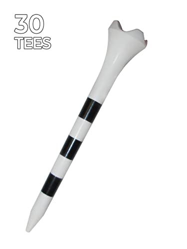 Pride Performance 3-1/4" Striped Golf Tee, 30 Count