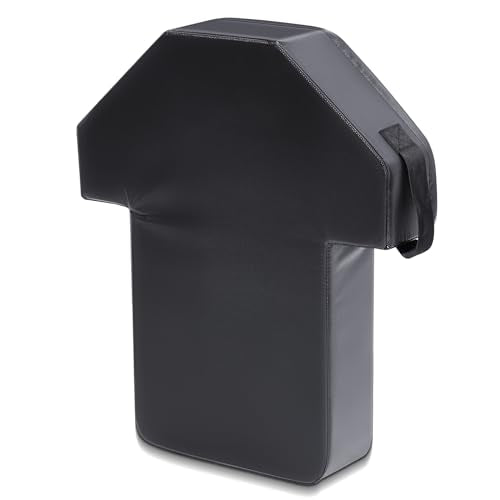 Tinideya 22" x 26" Football Tackle Dummy with Heavy-Duty Handles Football Blocking Pads Durable Sports Training Blocking Shield for Basketball MMA Kick Shield Kickboxing - color: Black