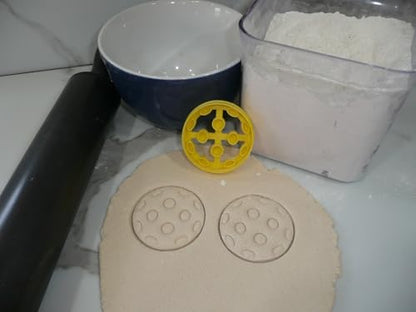 YNGLLC Pickleball Paddle and Ball Cookie Cutters Set of 2 Made in USA
