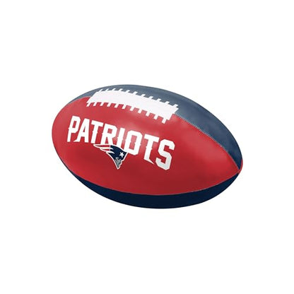 FOCO NFL Unisex-Adult NFL Team Logo Squish Soft Ball 12" PVC Football