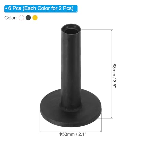 PATIKIL Rubber Golf Tee, Golf Tees Training Tee - size: 3.5"