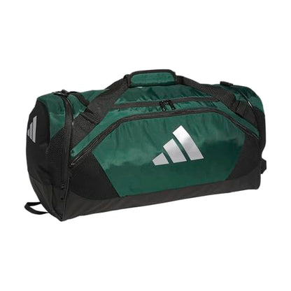 adidas Team Issue Duffel Bag – Durable for Sports & Travel - color: Dark Green/2