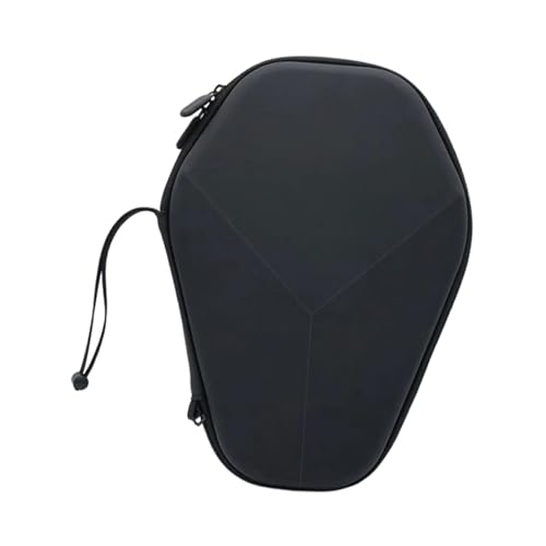 Menolana Table Tennis Racket Cover Portable Thoughtful Gift EVA Storage Bag Paddle Case for Travel Outdoor Indoor Training, black, 28.5cmx20.5cm