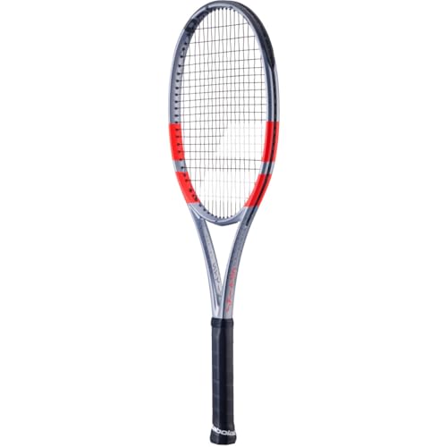 Babolat Pure Strike 98 18x20 4th Gen Tennis Racquet (Carbon Grey) Strung with Your Choice of String