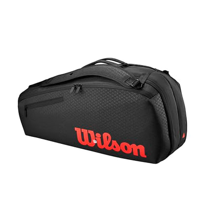 WILSON Clash V3 Super Tour Tennis Racket Bags - size: Holds up to 6 Rackets