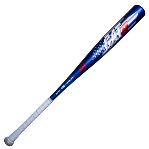 Marucci CAT9 Pastime -3 BBCOR Metal Baseball Bat, 2 5/8" Barrel - size: 34"/ 31 oz