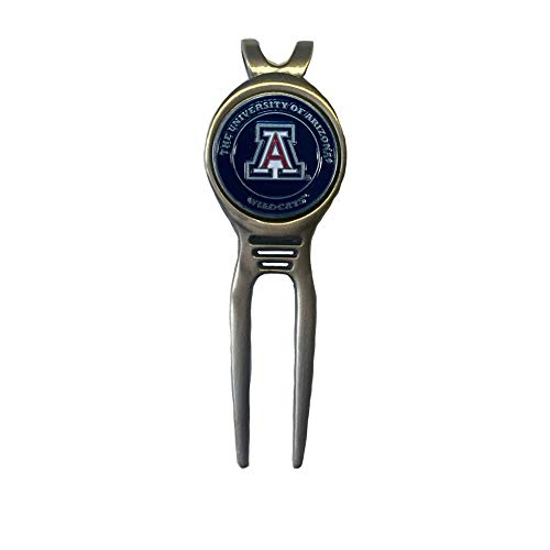 Divot Repair Tool Removable Magnetic Ball Marker-Best Divot Fixer - style: ARIZONA WILDCATS
