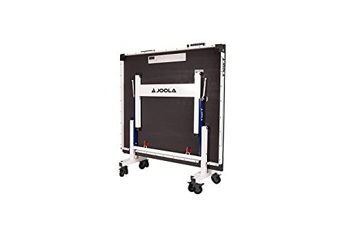 JOOLA Rally TL Professional MDF Indoor Ping Pong Table w/Quick Clamp Table Tennis Net & Post Set - 10 Minute Easy Assembly - Corner Ball Holders - Tournament Quality - Includes Playback Mode