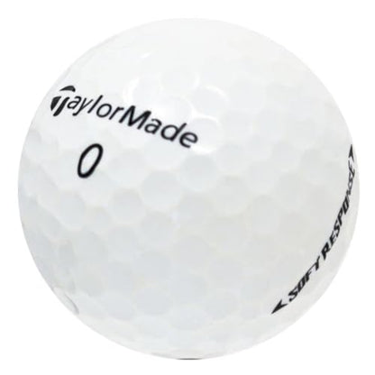 LostGolfBalls - Taylormade Soft Response Golf Balls in Mint Condition, Recycled Used Golf Balls, AAAAA Quality, White