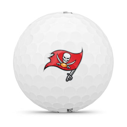 WILSON 2025 Duo Soft NFL Golf Ball - 12 Balls, White, Atlanta Falcons - color: Tampa Bay Buccaneers