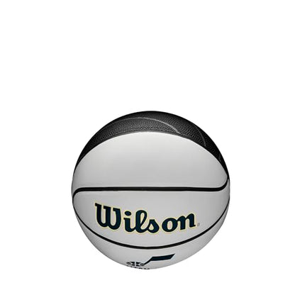 WILSON NBA Team Autograph Mini Basketball - Utah Jazz, Size 3-22"